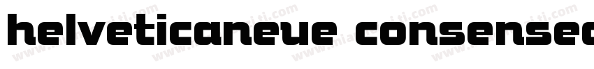 helveticaneue consensed字体转换